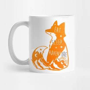 fjallraven - fox of adventure eat and sleep Mug